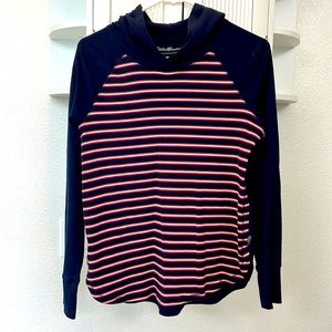 Eddie Bauer Striped Pullover Hoodie